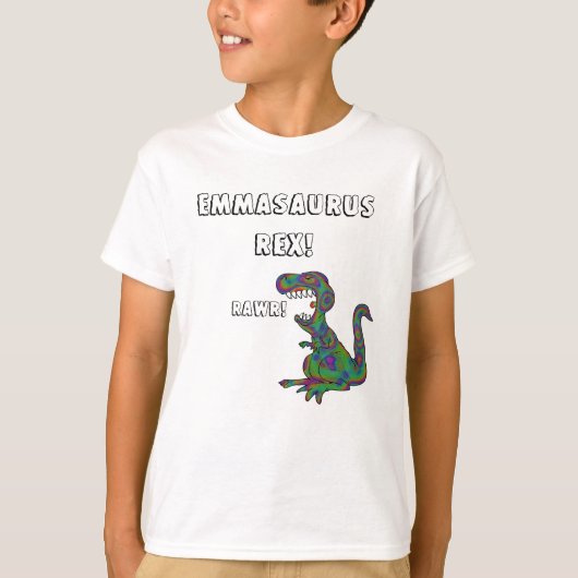 Emmasaurus Rex T-shirt (Voorkant)