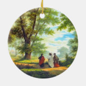 Emmaus Gifts Keramisch Ornament (Achterkant)
