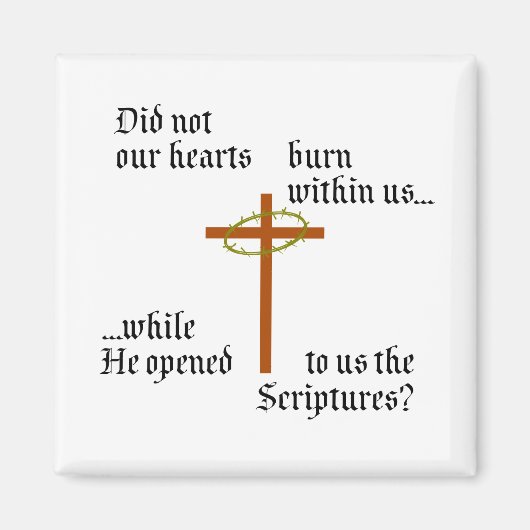 Emmaus Magneet (Voorkant)