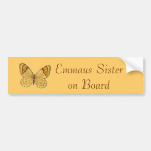 Emmaus Sister aan boord Bumpersticker