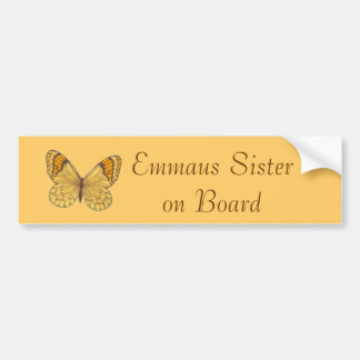 Emmaus Sister aan boord Bumpersticker