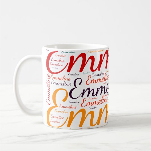 Emmeline Koffiemok (Links)