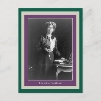Emmeline Pankhurst Briefkaart