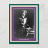Emmeline Pankhurst Briefkaart (Voorkant)