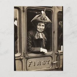 Emmeline Pankhurst Feminist en Suffragette Briefkaart