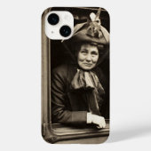 Emmeline Pankhurst Feminist en Suffragette Case-Mate iPhone Case (Achterkant)