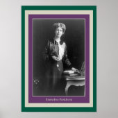 Emmeline Pankhurst Poster (Voorkant)