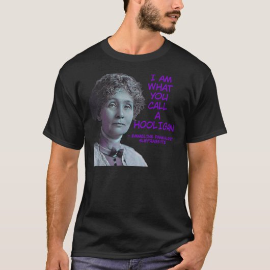 Emmeline Pankhurst - Suffragette Classic T-Shirt (Voorkant)