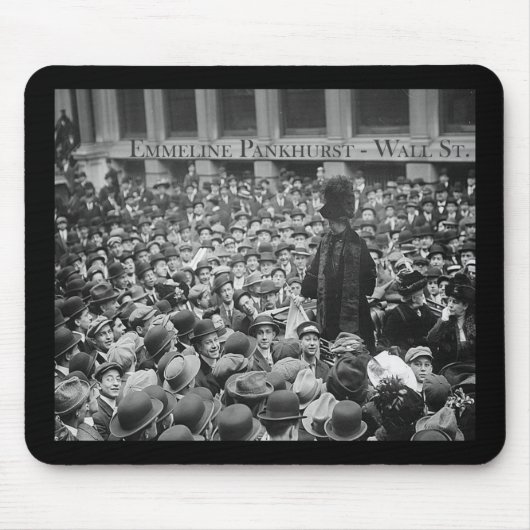 Emmeline Pankhurst - Wall St. Muismat (Voorkant)