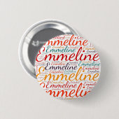 Emmeline Ronde Button 5,7 Cm (Voorkant /achterkant)