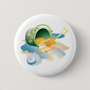 Emmer, Emmer en Shell Ronde Button 5,7 Cm
