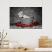 Emmer en Rozen Poster (Keuken)