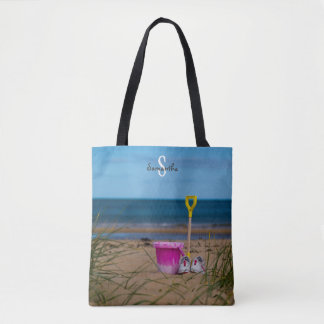 Emmer en schep op Dornoch Beach Tote Bag