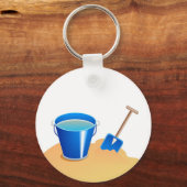 Emmer en spleet sleutelhanger (Voorkant)