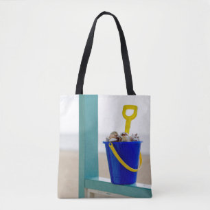 Emmer gevuld met zeemijlen tote bag