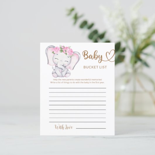 Emmer-lijst voor olifanten en ventilatorWaterverf  (Staand voorkant)