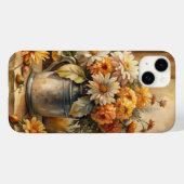 Emmer met herfstbloemen   Case-Mate iPhone case (Achterkant (horizontaal))
