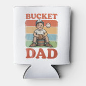Emmer Papa Honkbal Vaderdag Opa Echtgenoot Blikjeskoeler (Voorkant)