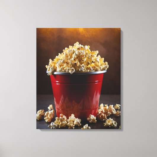 Emmer Popcorn Canvas Afdruk (Voorkant)