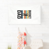 Emmer Vader Retro Honkbal Vader Vector Design_1 Spandoek (Insitu)
