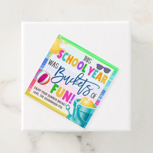 Emmer van Fun Gift Label (In situ)