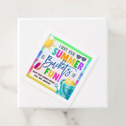 Emmer van Fun Gift Label (In situ)