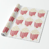 Emmer van popcorn cadeaupapier (Uitgerold)