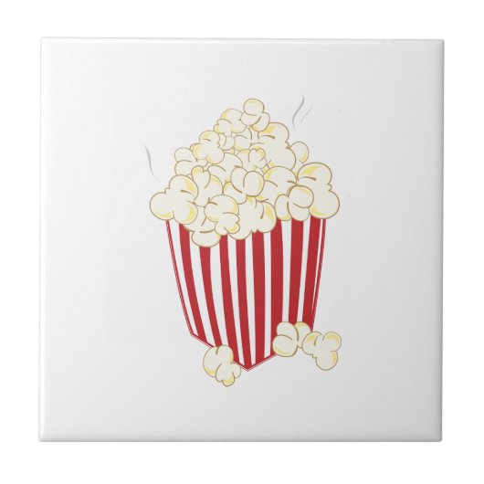 Emmer van popcorn tegeltje (Voorkant)