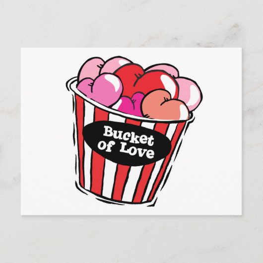 emmer vol liefde png briefkaart (Voorkant)