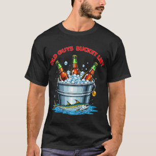 Emmerlijst Bier Vissen Oude Kerels T-shirt