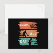 Emmers alle dag | Basketball-ontwerp Briefkaart (Voorkant / Achterkant)