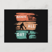 Emmers alle dag | Basketball-ontwerp Briefkaart (Voorkant)