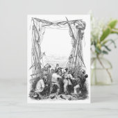 Emmers en een schip met verscherpte piraterij (Staand voorkant)