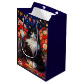 Emmers Rozen, Kat Medium Cadeauzakje (Voorkant Gekanteld)