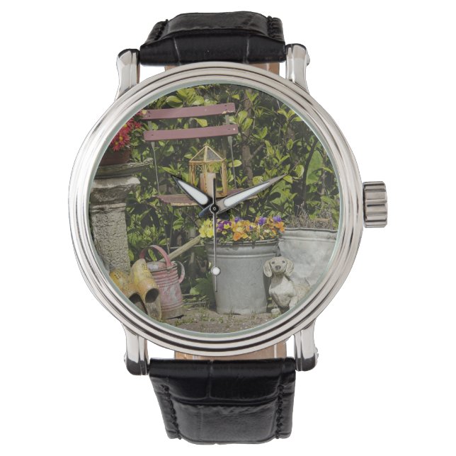 Emmers, schoenen en bloemen, Zaanse Schans, Horloge (Voorkant)