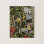 Emmers, schoenen en bloemen, Zaanse Schans, Legpuzzel (Verticaal)