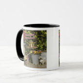 Emmers, schoenen en bloemen, Zaanse Schans, Mok (Voorkant links)