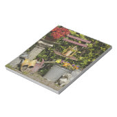 Emmers, schoenen en bloemen, Zaanse Schans, Notitieblok (Linkerzijde)