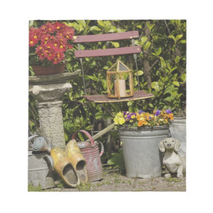 Emmers, schoenen en bloemen, Zaanse Schans, Notitieblok