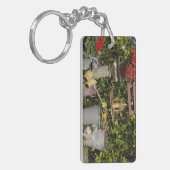 Emmers, schoenen en bloemen, Zaanse Schans, Sleutelhanger (Voorkant Links)