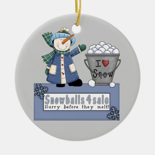 emmers voor verkoopdoeleinden keramisch ornament (Voorkant)