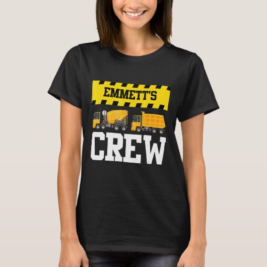 Emmett Construction Creed Custom Dumptruck Tru T-shirt (Voorkant)