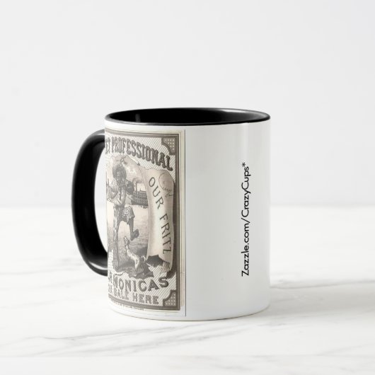 Emmett Harmonicas Mok (Voorkant links)