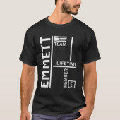 Emmett Persoonlijke naam Birthday Gift T-shirt (Voorkant)