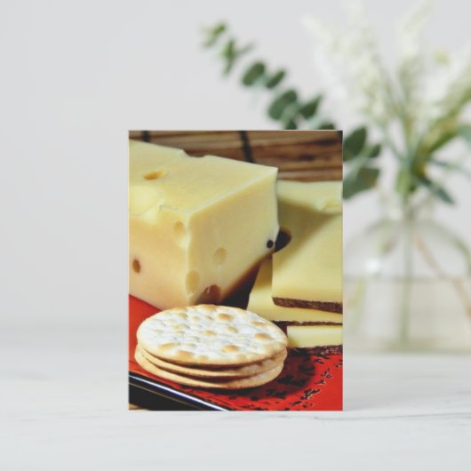 Emmi Emmentaler Cheese Briefkaart (Staand voorkant)