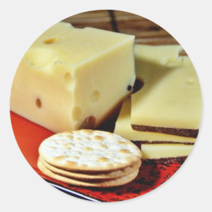 Emmi Emmentaler Cheese Ronde Sticker