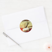 Emmi Emmentaler kaas Ronde Sticker (Envelop)