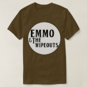 Emmo and the Wipeouts White version T-shirt (Design voorkant)