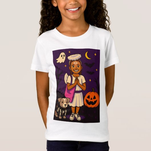 Emmy Halloween stijl 1 T-shirt (Voorkant)