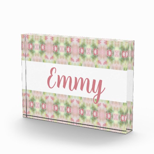 Emmy Print Decoratief Acryl Blok (Rechts)